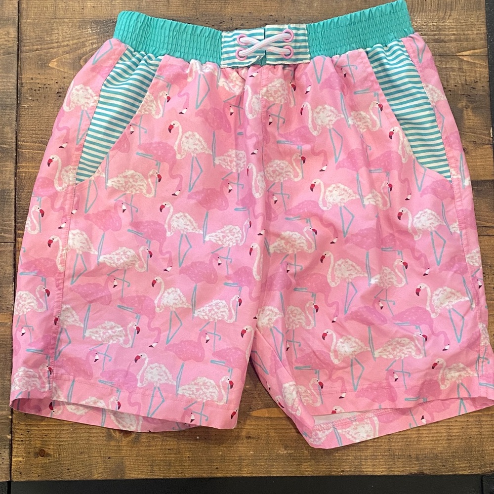 Matilda Jane Pink Flamingo Print Shorts